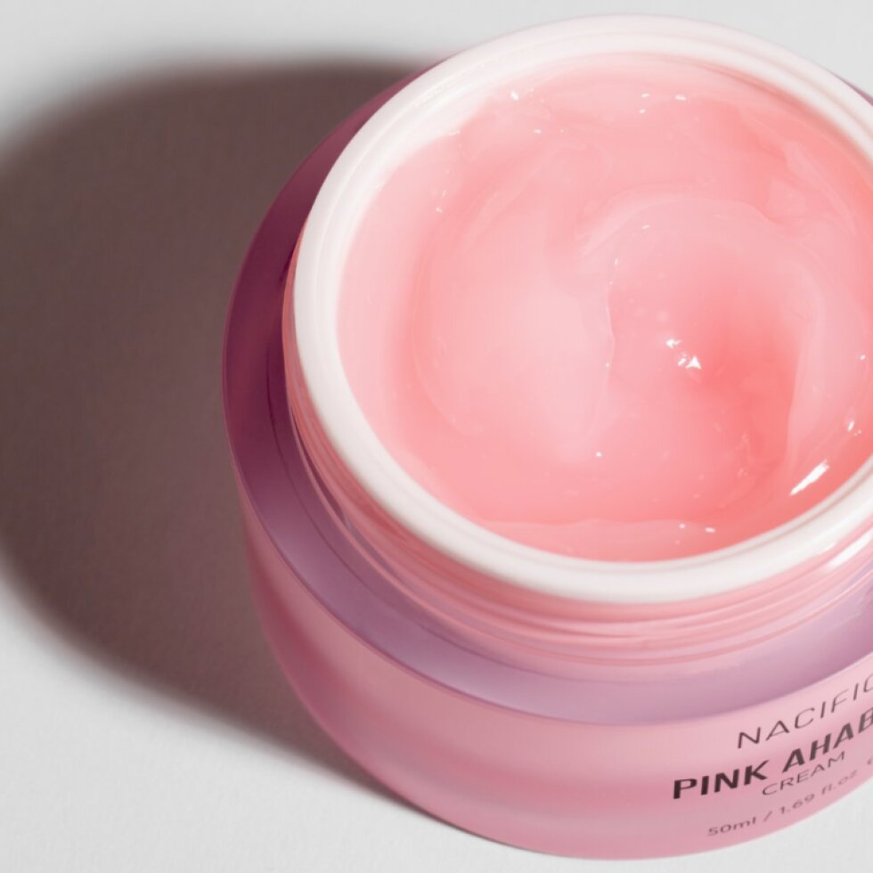 NACIFIC - Pink AHABHA Cream - Hydratační a rozjasňující krém s AHA a BHA kyselinami - 50 ml