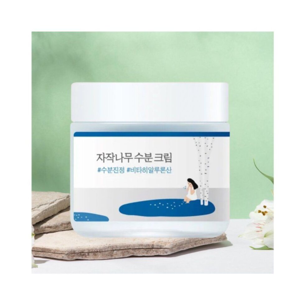 ROUND LAB - Birch Juice Moisturizing Cream - Hydratační krém s extraktem z břízy - 80 ml
