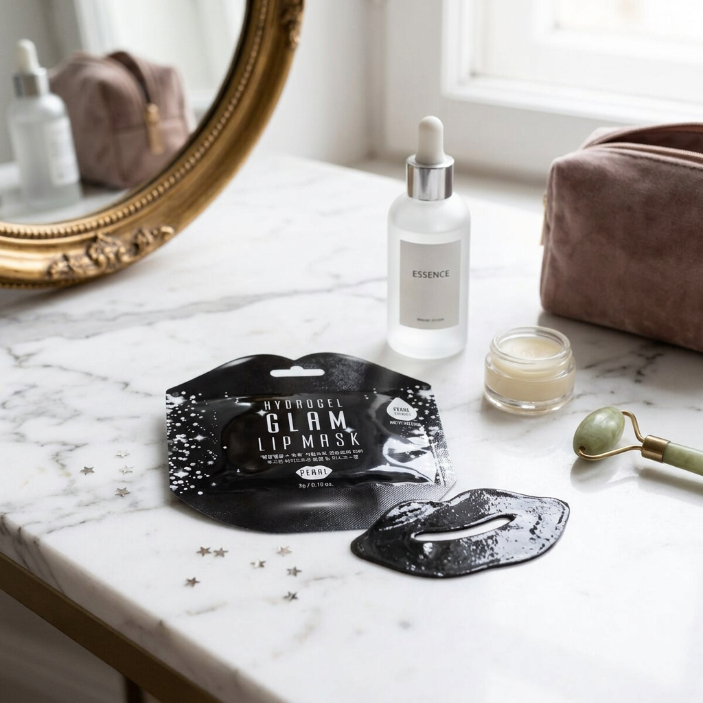Beauugreen - Glam Lip Mask Pearl - Hydrogelová maska na rty - 1ks