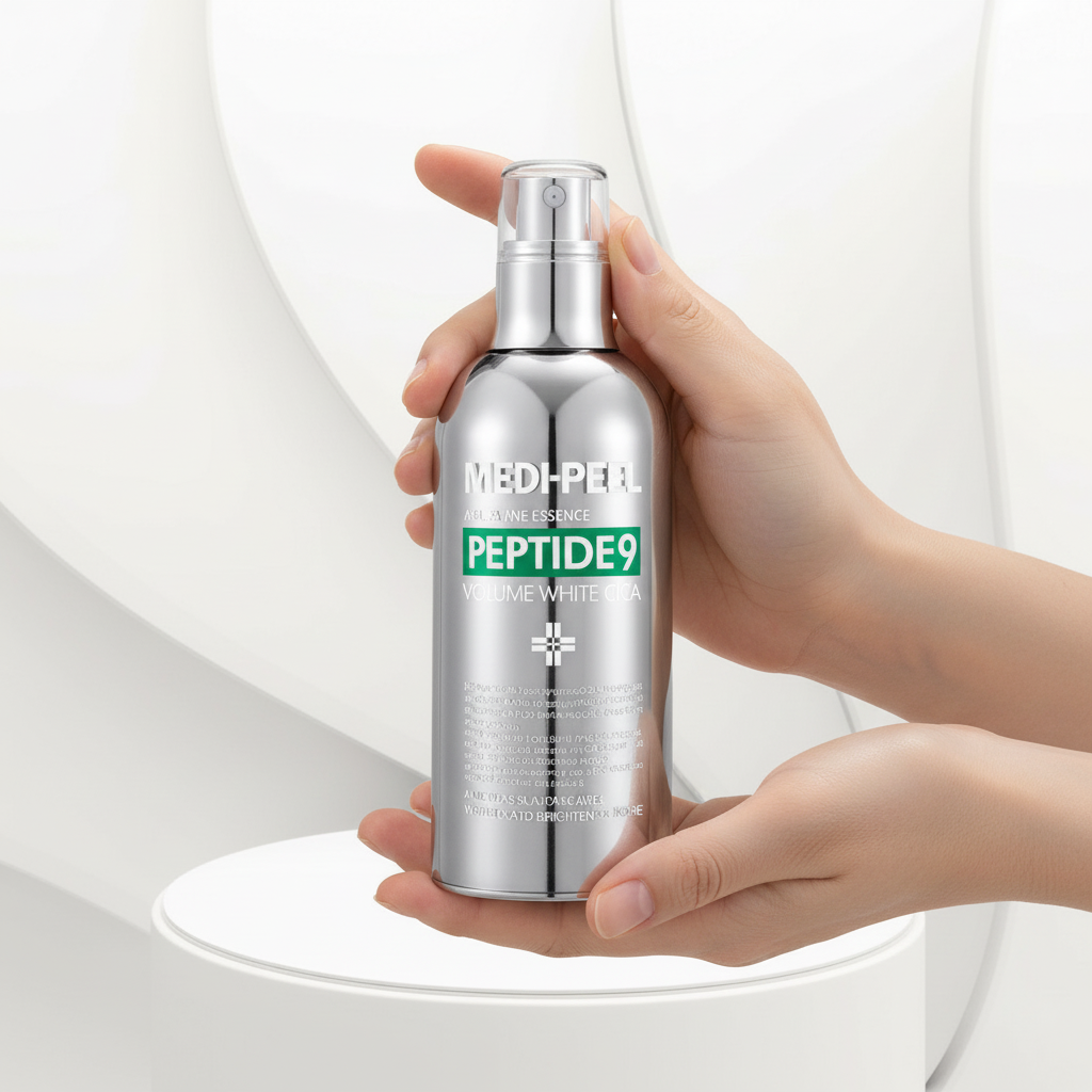 MEDI-PEEL - Peptide 9 Volume White Cica All In One Essence - Peptidová esence s centelou - 100 ml