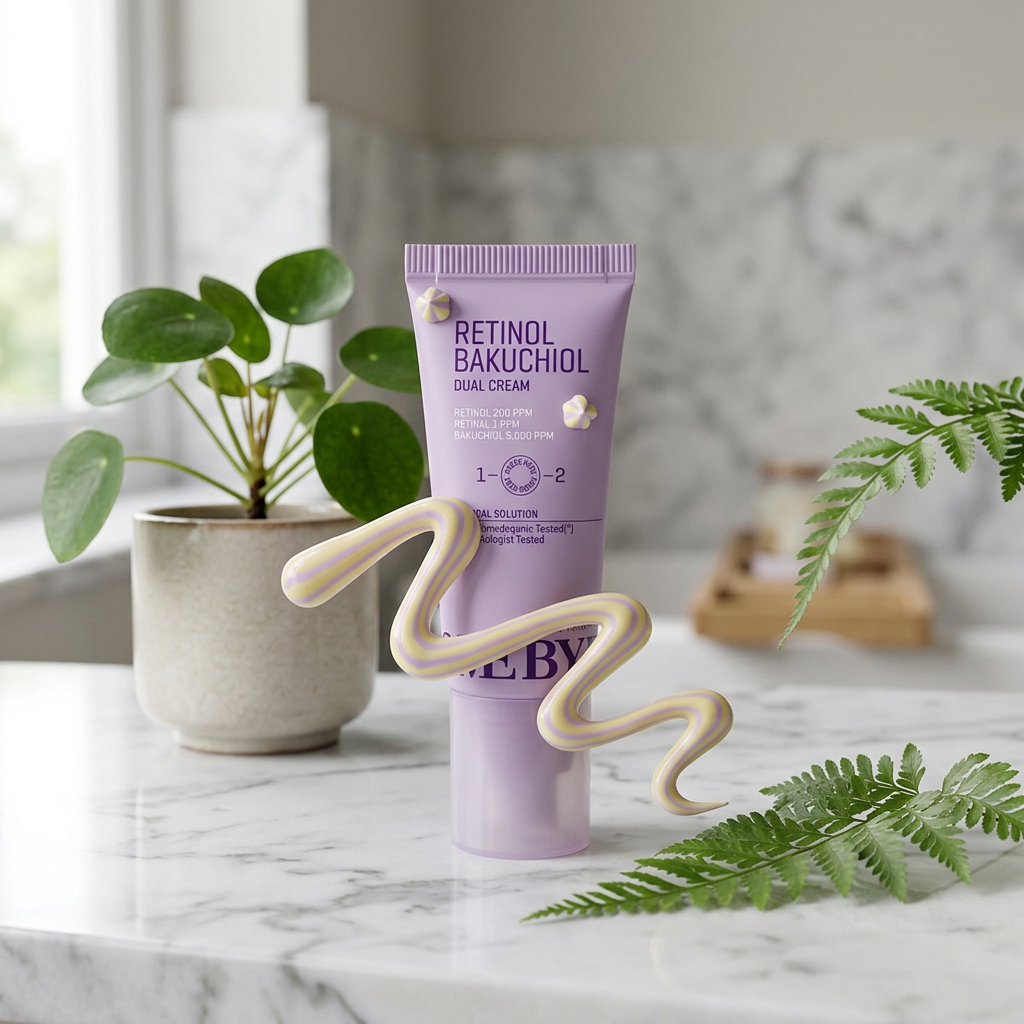 SOME BY MI - Retinol Bakuchiol Dual Cream - dvoufázový krém s retinolem a bakuchiolem - 50 ml