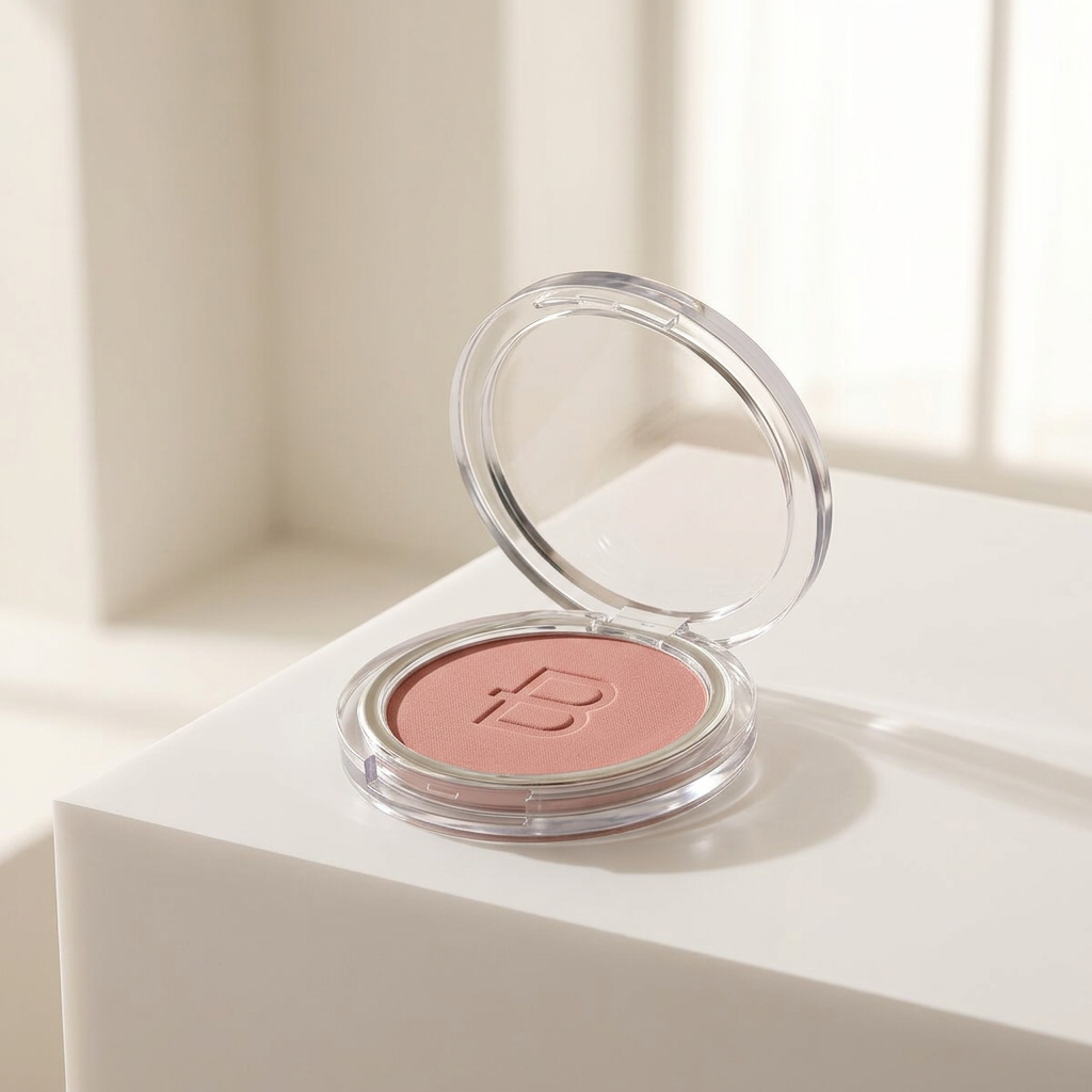 B.O.M. - Mood Flex Power Blush 01 Warm Pink - Pudrová tvářenka - 4,5 g
