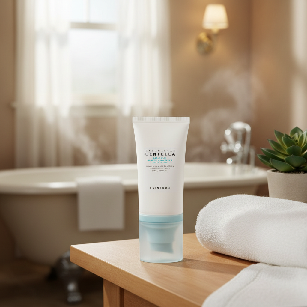 SKIN1004 - Madagascar Centella Hyalu-Cica Water-Fit Sun Serum JUMBO SIZE SPF50+ PA++++ - Hydratační SPF krém - 100 ml