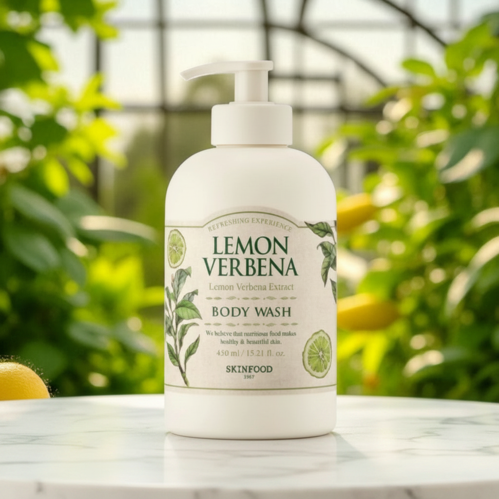 SKINFOOD - Lemon Verbena Body Wash - Sprchový gél s citrónovou verbénou - 450 ml