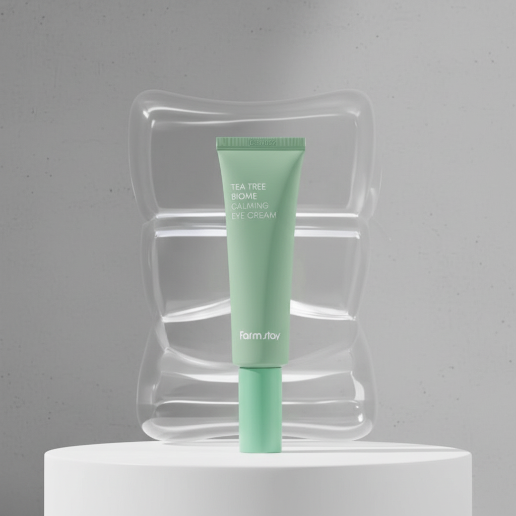 Farm Stay - Tea Tree Biome Calming Eye Cream - Zklidňující oční krém s extraktem z čajovníku - 50 ml