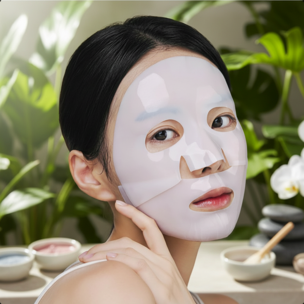 NACIFIC - Rice Pepta Collagen Gel Mask - Gelová pleťová maska s rýžovým extraktem, peptidy a kolagenem - 35 g