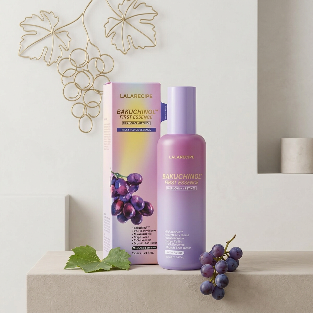 LALARECIPE - Bakuchinol First Essence – Podkladová esence s bakuchinolem - 155 ml