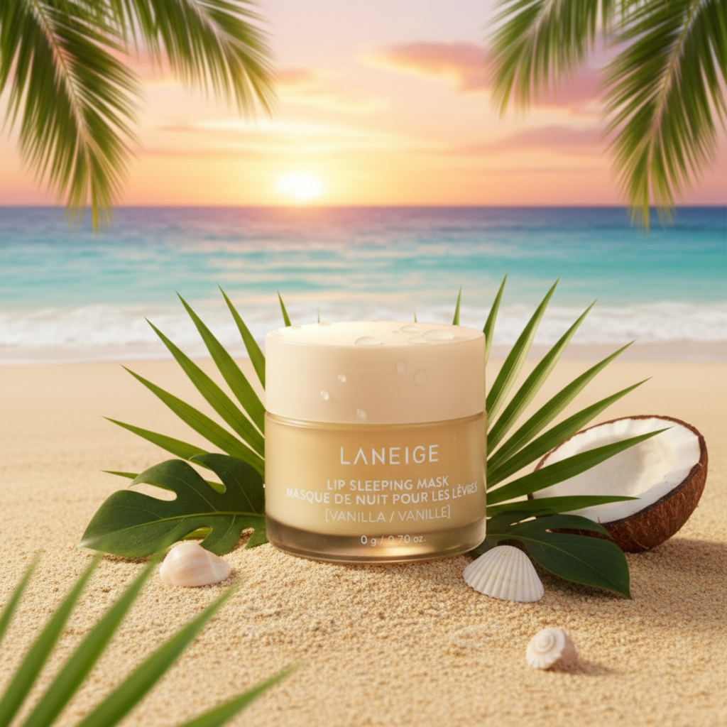Laneige - Lip Sleeping Mask Vanilla - Intenzivně regenerující maska na rty Vanilka - 20 g