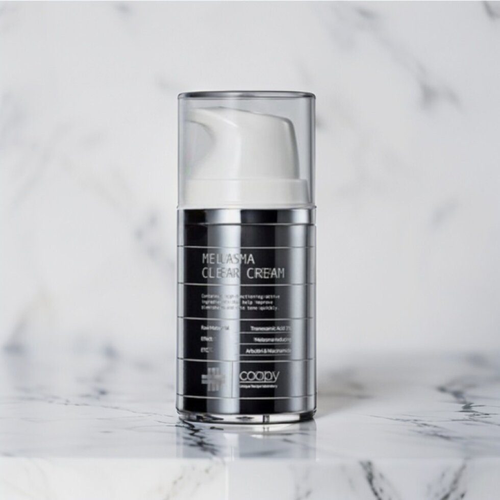 COOPY - Melasma Clear Cream - Krém na pigmentové skvrny s PDRN z lososa - 50 ml