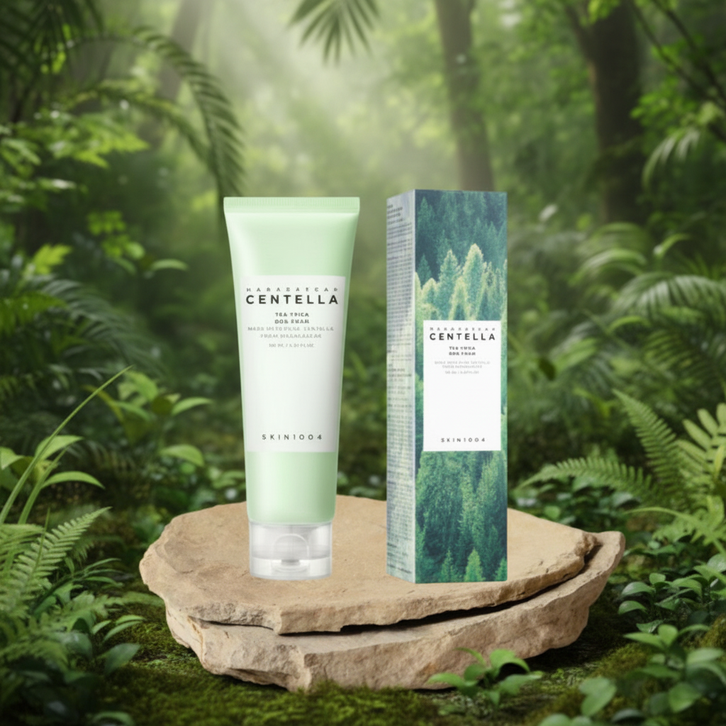 SKIN1004 - Madagascar Centella Tea-Trica BHA Foam - Čisticí pěna s kyselinou salicylovou a pupečníkem asijským - 125 ml
