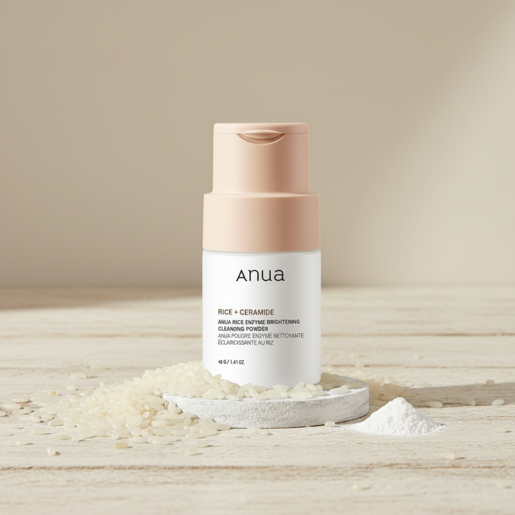 ANUA - Rice Enzyme Brightening Cleansing Powder - Rozjasňující enzymatický čisticí rýžový pudr - 40 g