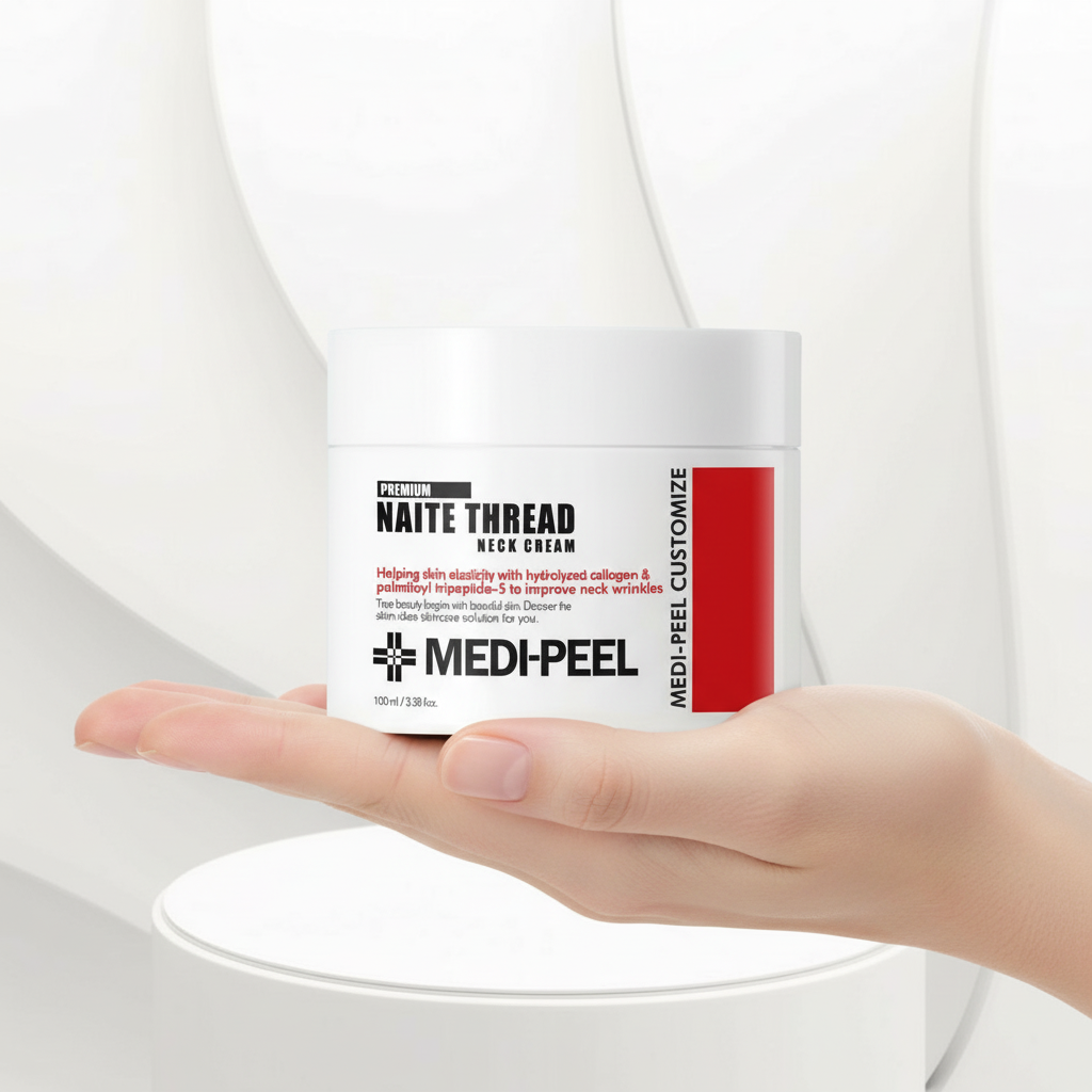 MEDI-PEEL - Premium Naite Thread Neck Cream 2.0 - Prémiový peptidový krém, vylepšená varianta - 100ml