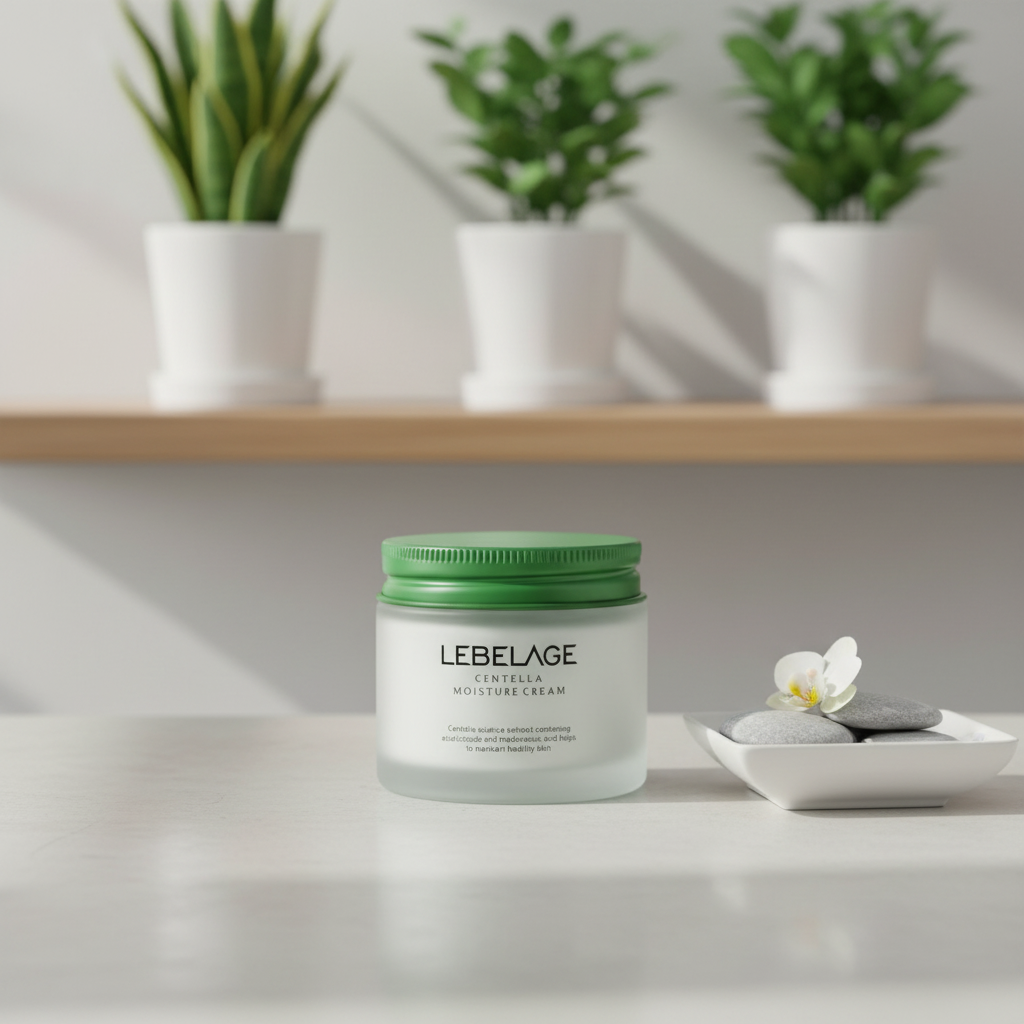 LEBELAGE - Centella Moisture Cream - Vyživující a zklidňující krém s centelou - 70 ml