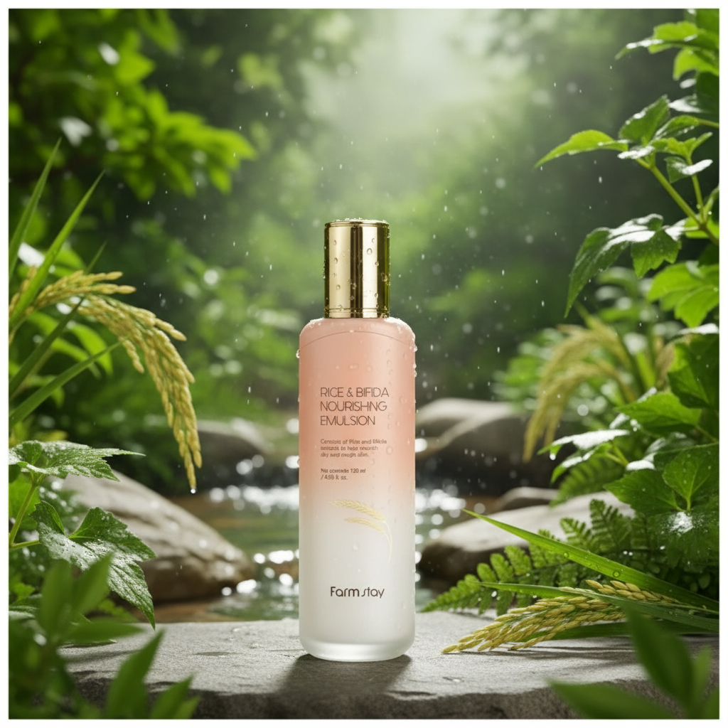 Farm Stay - Rice & Bifida Nourishing Emulsion - Vyživující emulze s extraktem z rýže a bifida - 120 ml