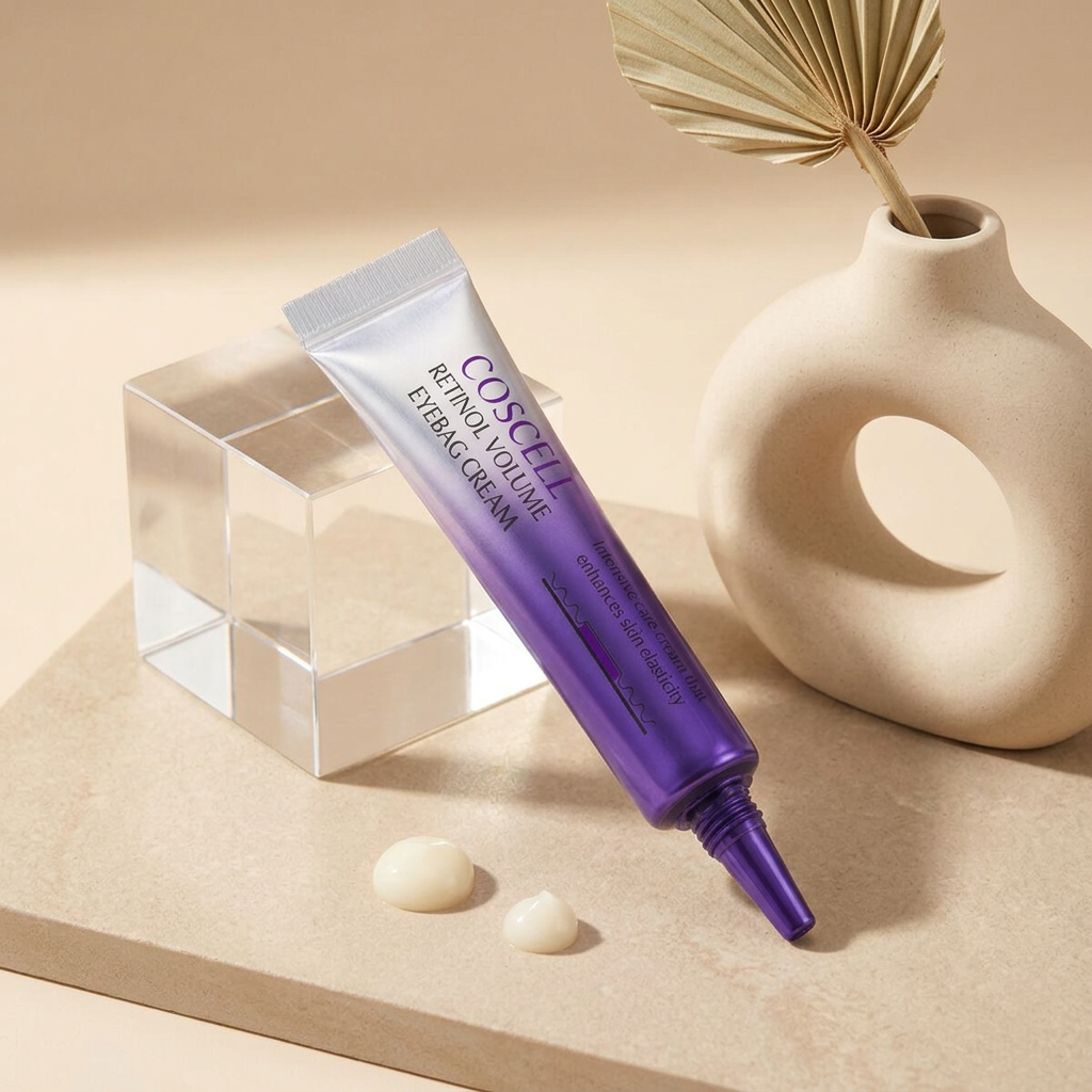 COSCELL - Retinol Volume Eye Bag - Oční krém na bázi retinolových mikrojehliček s okamžitým efektem - 10 ml