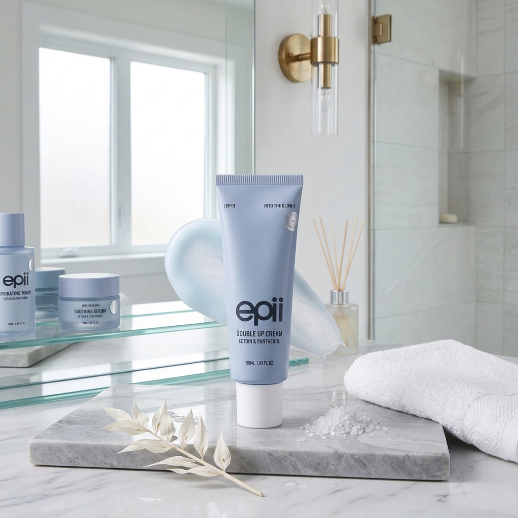 EPII - Double Up Cream Ectoin & Panthenol - Intenzivní zklidňující a ochranný krém s ektoinem a panthenolem - 50 ml