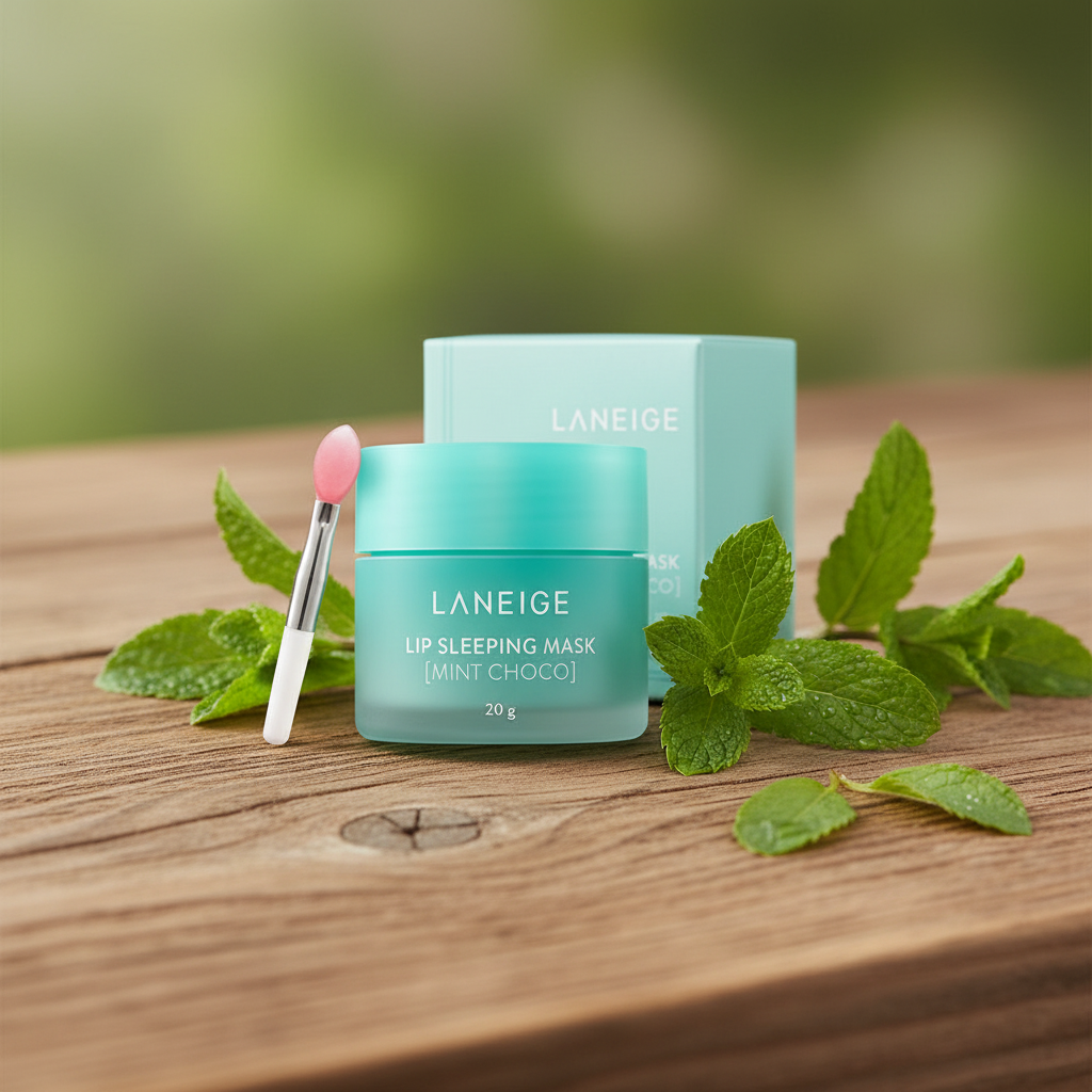 Laneige - Lip Sleeping Mask Choco Mint - Intenzivně regenerující maska na rty - 20 g