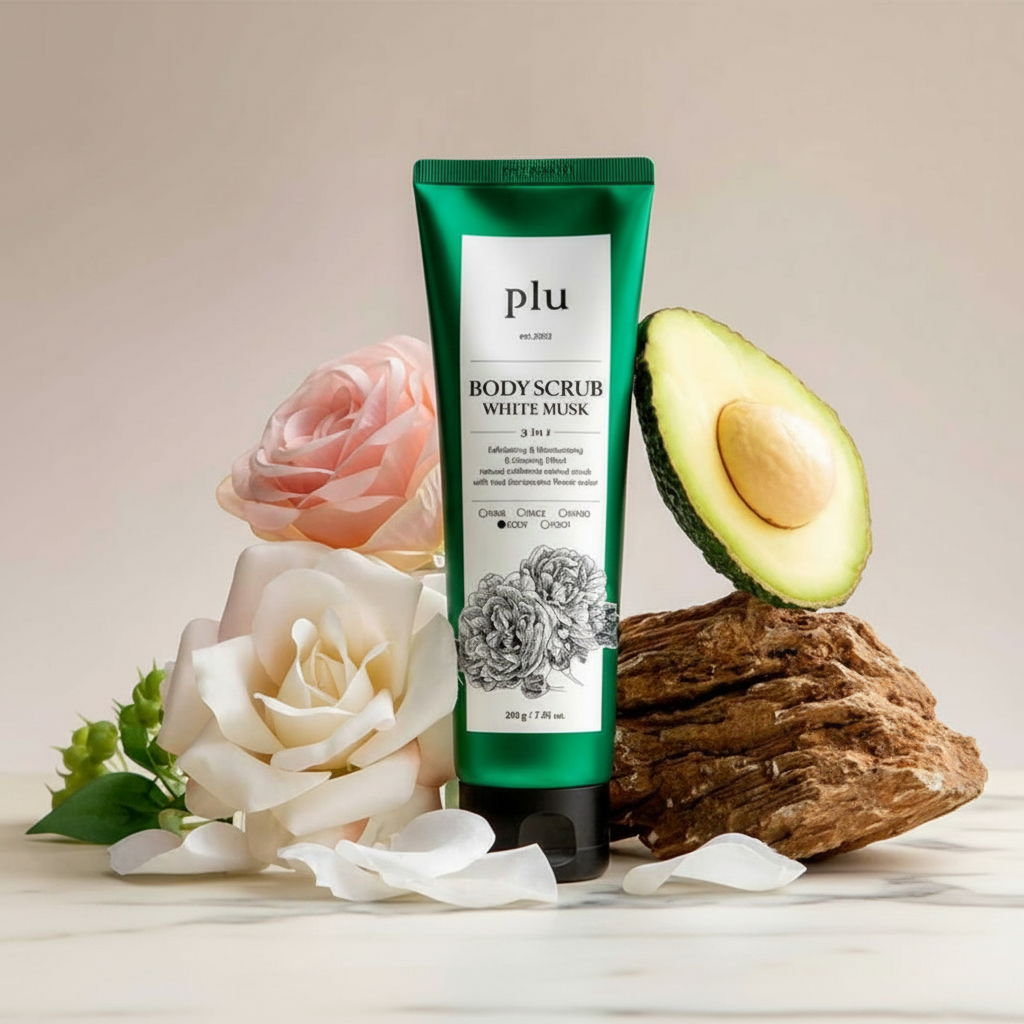 PLU - Body Scrub White Musk - Tělový peeling White Musk - 200 g