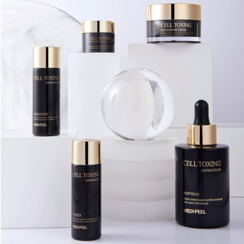 MEDI-PEEL - Cell Toxing Dermajours Essential Set - Set omlazující péče o pleť 5 ks