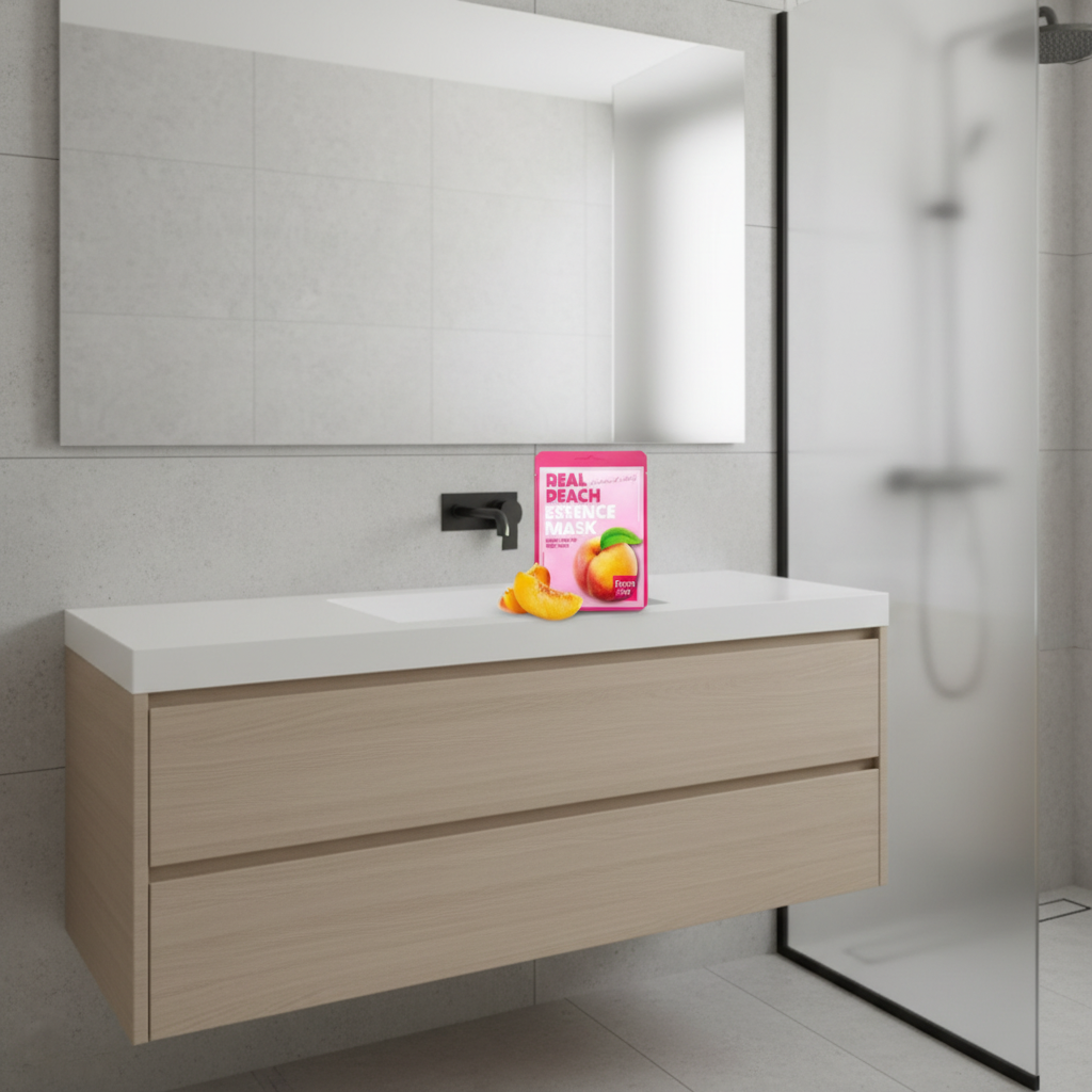 Farm Stay - Real Peach Essence Mask - Revitalizační plátýnková maska broskev 1 ks