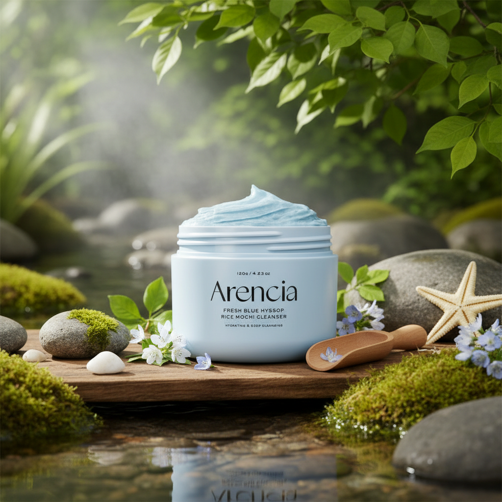 ARENCIA - Fresh Blue Hyssop Rice Mochi Cleanser - Čisticí balzám s modrým yzopem a rýží - 120 ml