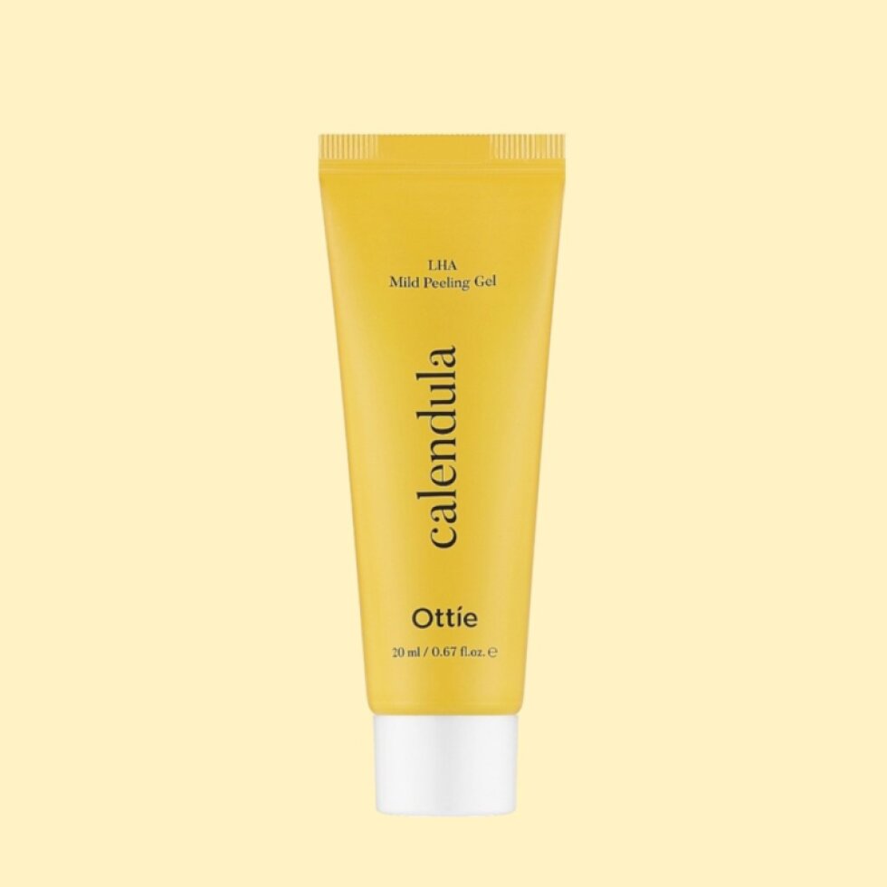 OTTIE - Calendula LHA Mild Peeling Gel - Jemný peelingový gel s měsíčkem a LHA - 20 ml