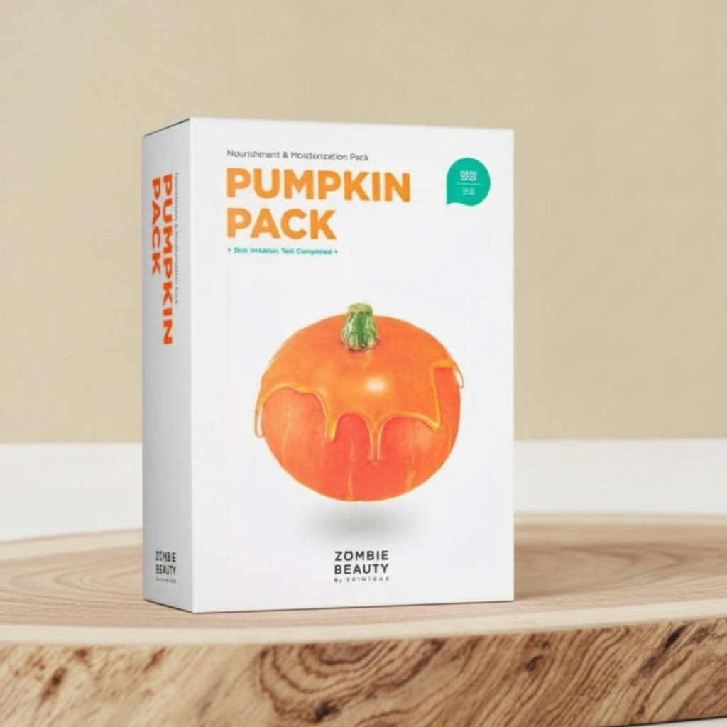SKIN1004 - Zombie Beauty Pumpkin Pack - Sada vyživujících pleťových masek - 16 x 4 g