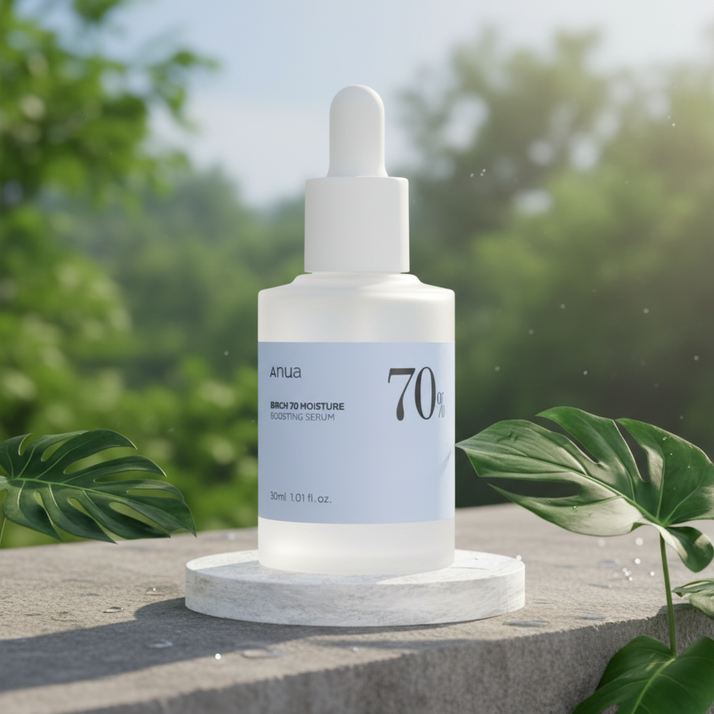 ANUA - Birch 70% Moisture Boosting Serum - Sérum s extraktem z břízy - 30 ml