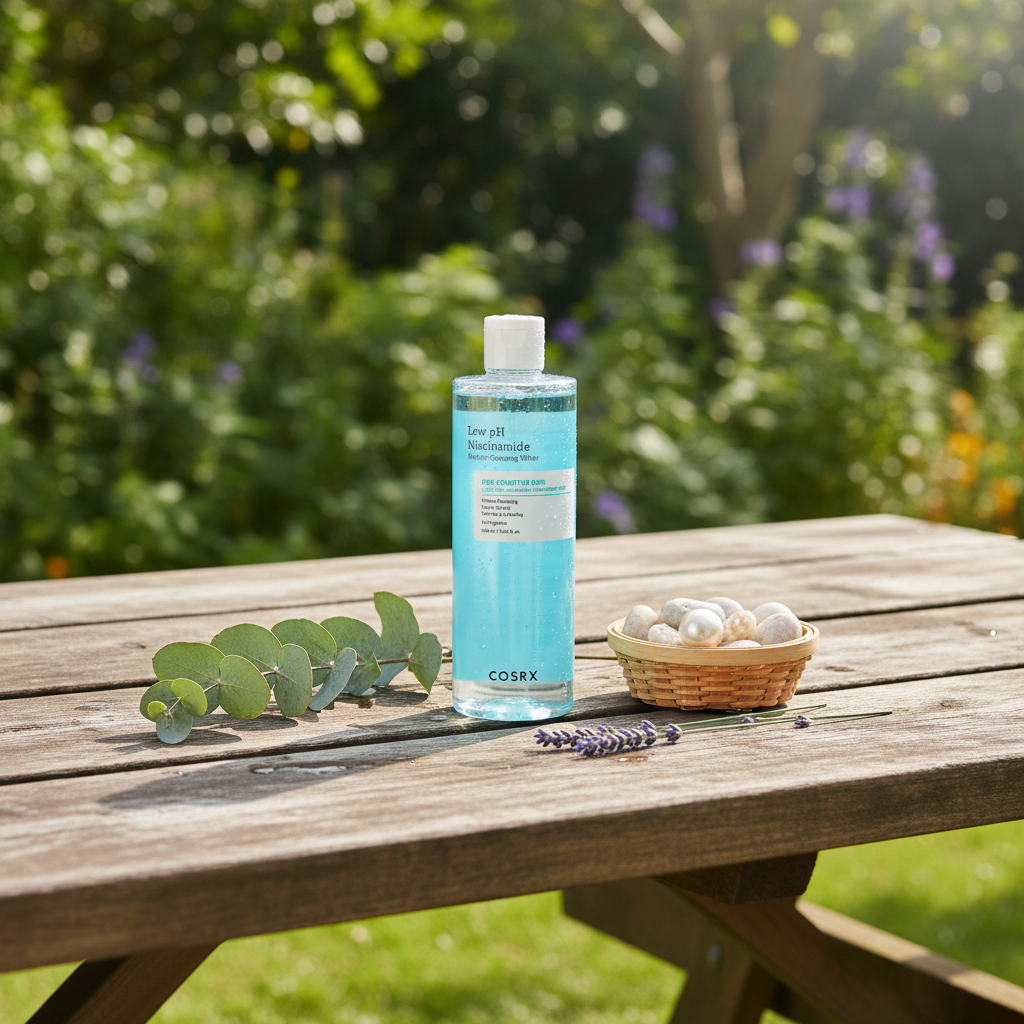 COSRX Low pH Niacinamide Cleansing Water - Micelární voda s niacinamidem a nízkým pH - 400 ml