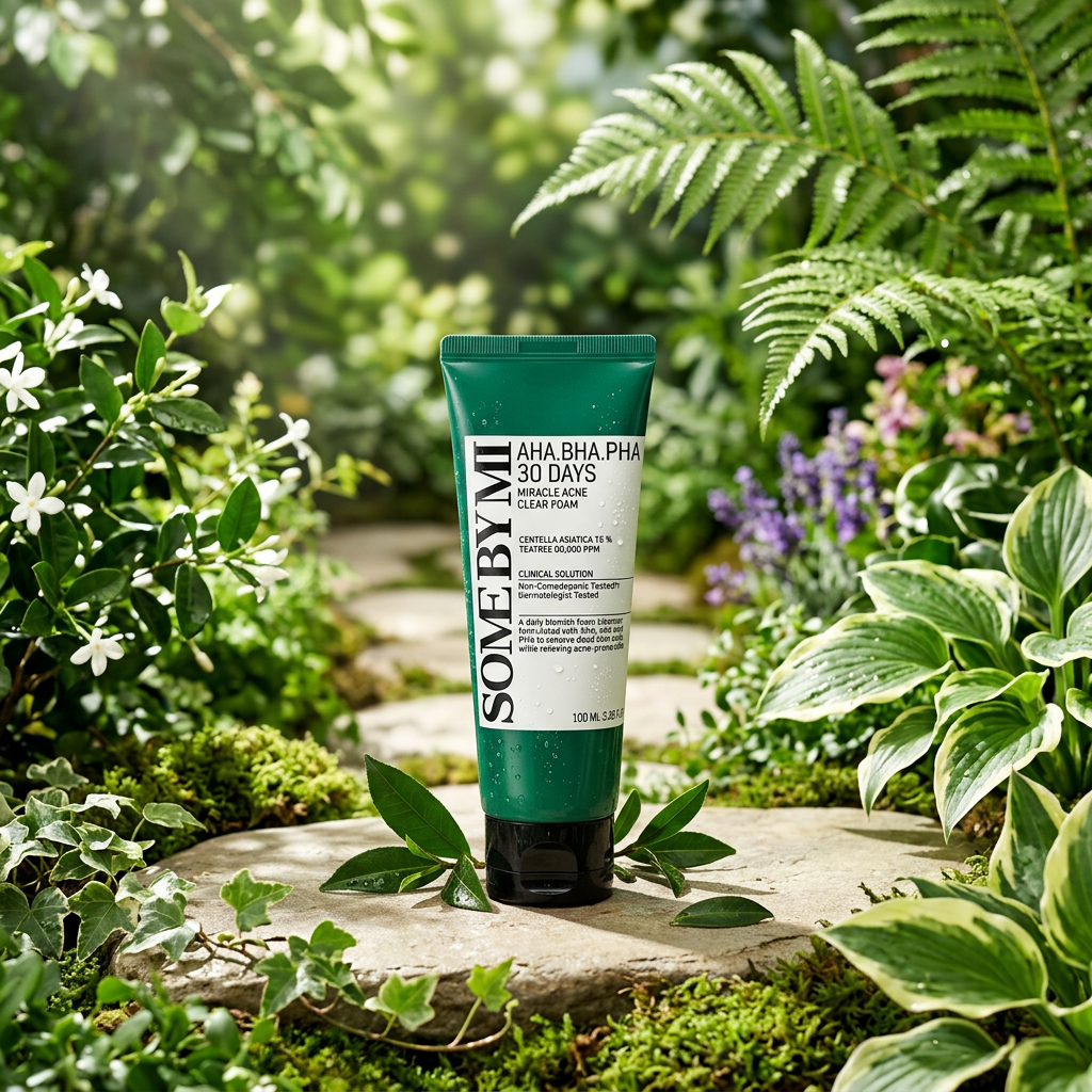SOME BY MI - AHA BHA PHA 30 Days Miracle Foam - Jemná čistící pěna s přírodními kyselinami - 100 ml
