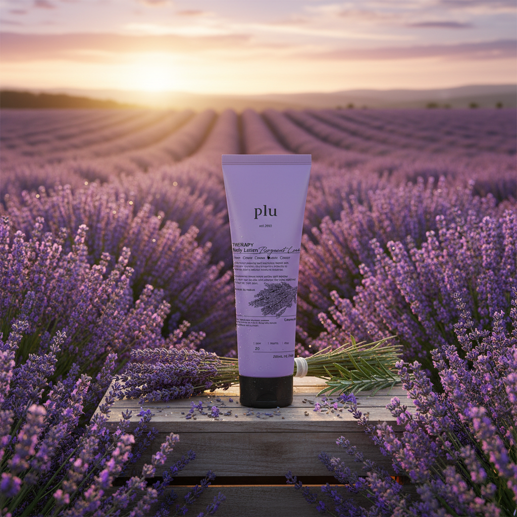 PLU - Aroma Body Lotion Bergamot Lavender - Aromatické tělové mléko s bergamotem a levandulí - 200 ml