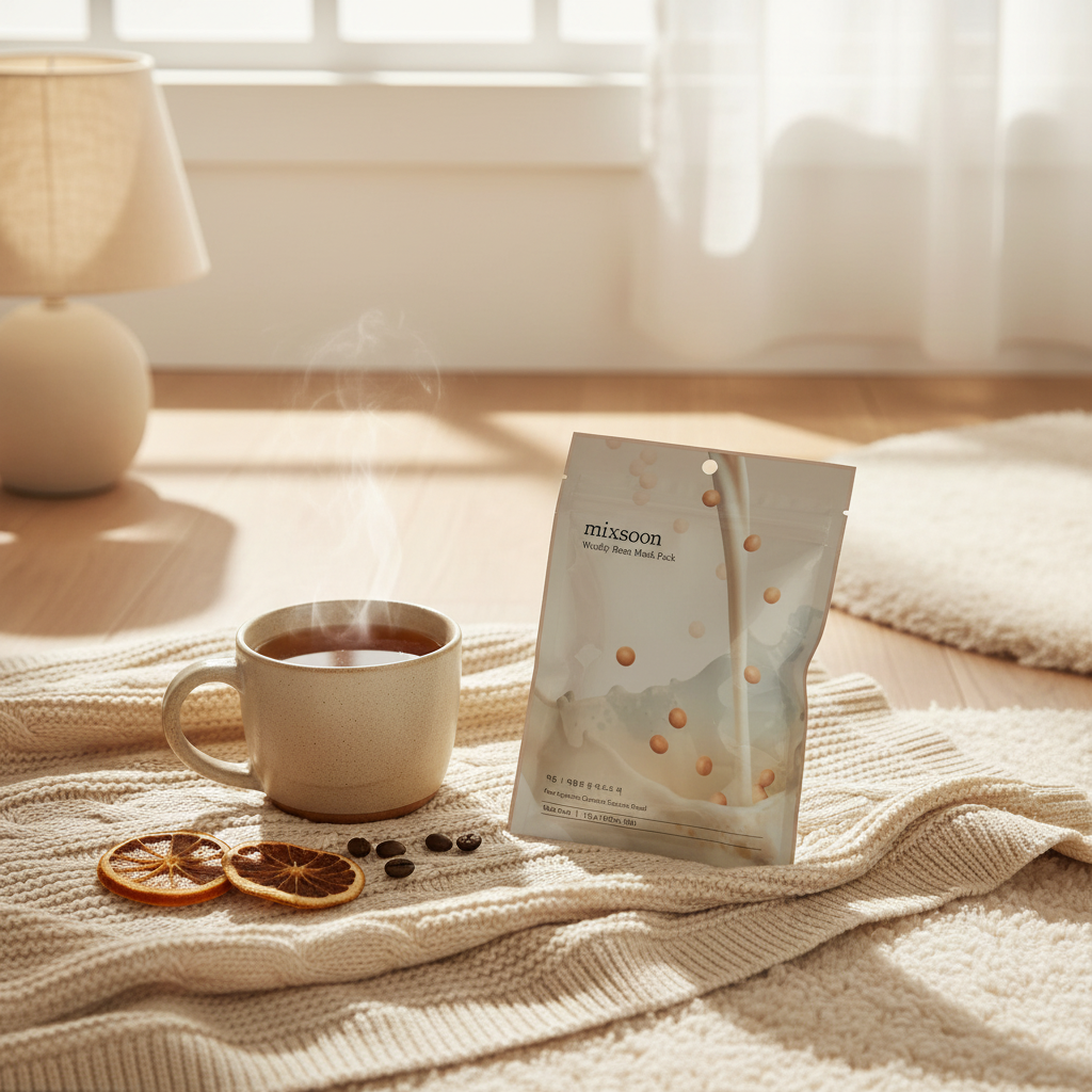 MIXSOON - Weekly Bean Mask - Týdenní fazolová maska - 130 g 7 kusů masek