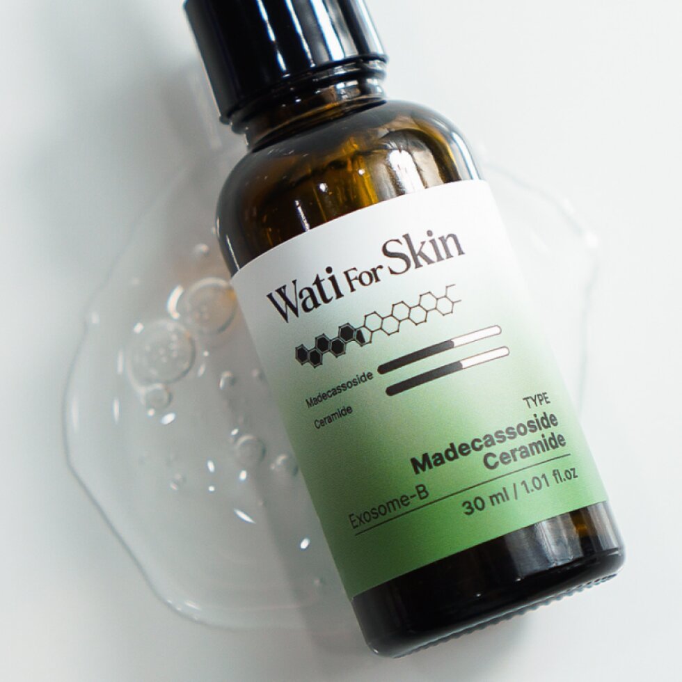 WATI FOR SKIN - Madecassoside Ceramide Exosome-B Ampoule - Zklidňující a regenerační ampule - 30 ml