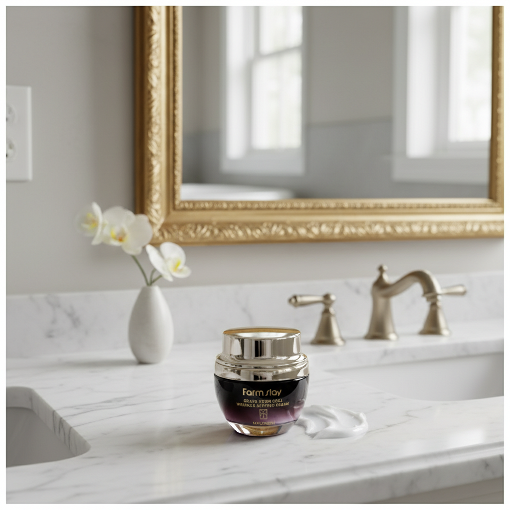 Farm Stay - Grape Stem Cell Wrinkle Lifting Cream - Liftingový krém s hroznovými kmenovými buňkami - 50 ml