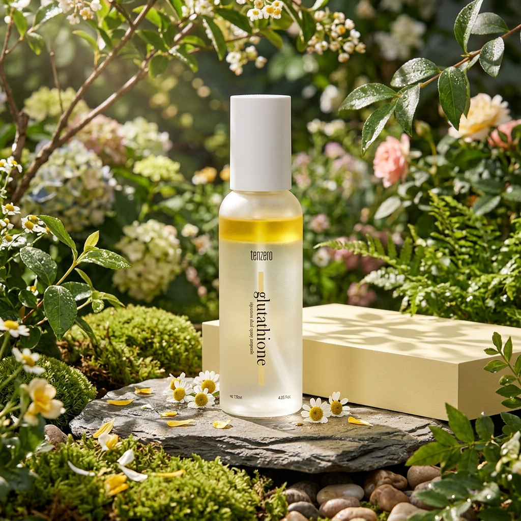 TENZERO - Signature Dual Spray Ampoule Blutathione - Dvoufázová ampule ve spreji s glutathionem - 120 ml