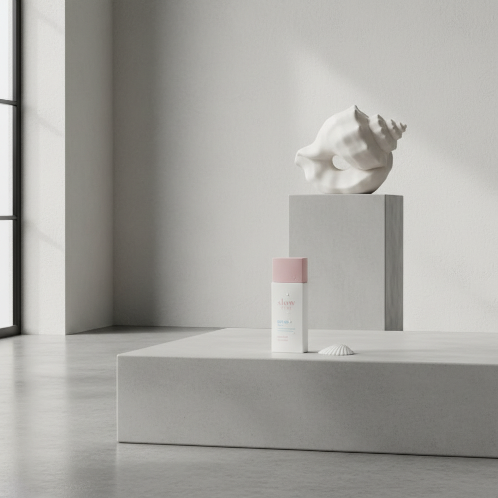 SLOWPURE - Aqua Fluid Sun Serum - Lehký opalovací fluid se sérovou texturou - 50 ml