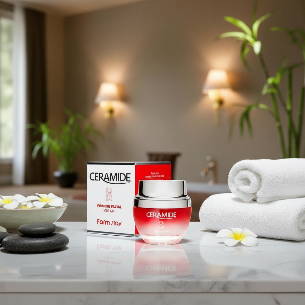 FARM STAY - Ceramide Firming Face Cream - Krém s ceramidy pro hloubkovou výživu pleti 50 ml