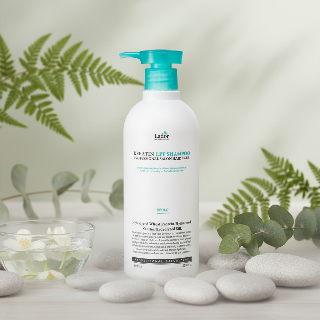 Lador - Keratin LPP Shampoo - Šampon s keratinem pro poškozené vlasy - 530 ml