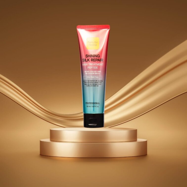 Farm Stay - Shining Silk Repair Hair Treatment Peptide - Opravná maska na poškozené vlasy s peptidy - 150 ml