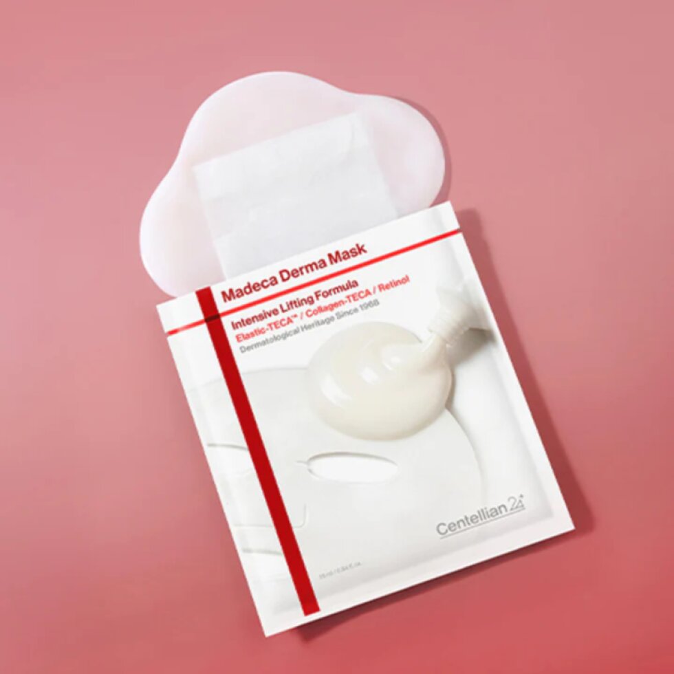 Centellian24 - Madeca Derma Mask Intensive Lifting Formula - Luxusní plátýnková maska zaměřená na zpevnění, hydrataci a výživu - 25 ml