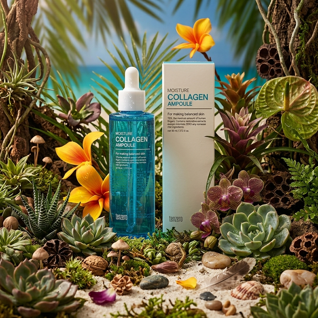 TENZERO - Moisture Collagen Ampoule - Hydratační kolagenové ampule - 110 ml