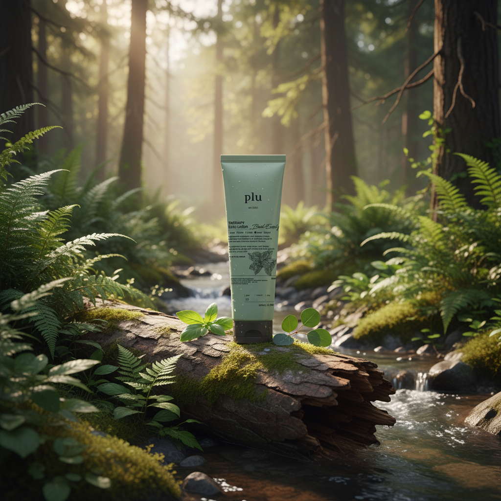 PLU - Aroma Body Lotion Basil Eucalyptus - Aromatické tělové mléko s bazalkou a eukalyptem - 200 ml