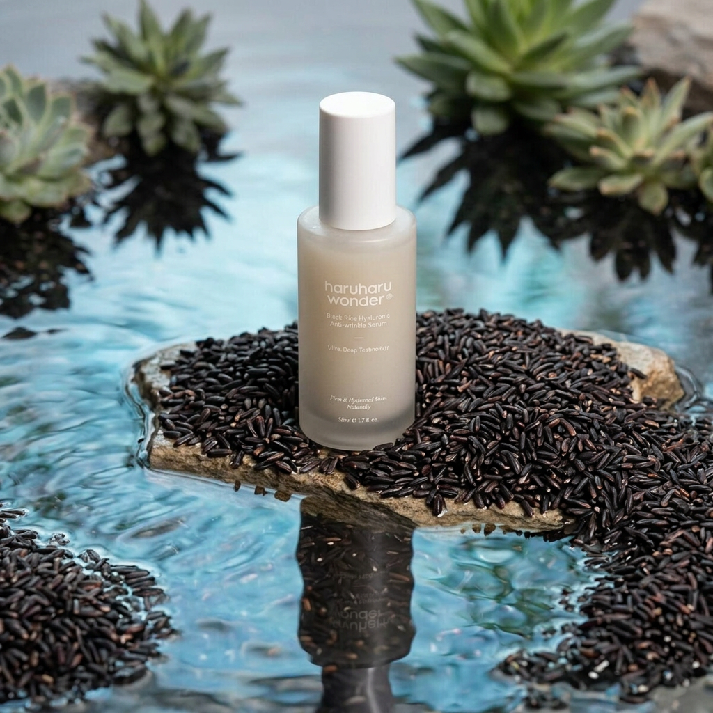 Haruharu WONDER - Black Rice Hyaluronic Anti-Wrinkle Serum - Intenzivní sérum proti stárnutí pokožky, 50ml