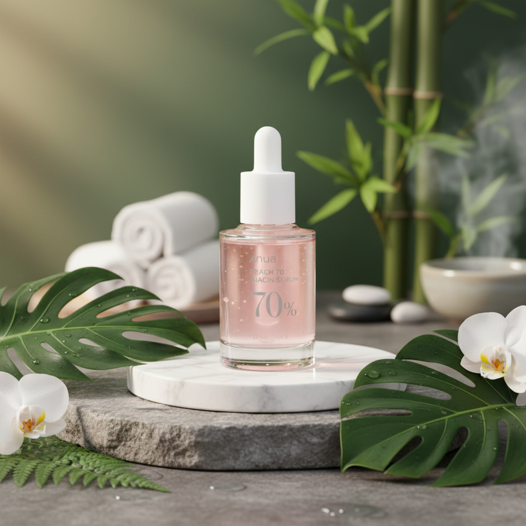 ANUA - Peach 70% Niacinamide Serum - Rozjasňující sérum se 70% extraktem z broskve - 30 ml