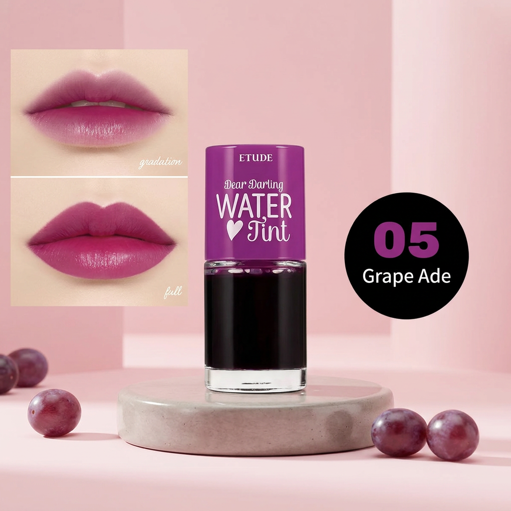 Etude House - Dear Darling Water Tint Grape 05 - Vodní tint na rty - 9,5 g