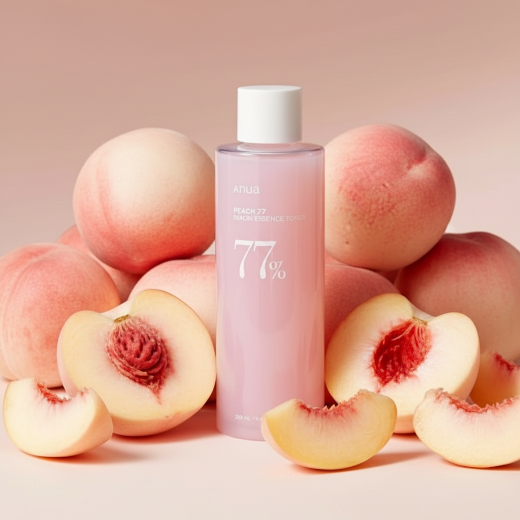 ANUA - Peach 77 Niacin Essence Toner - Vysoce hydratační essence toner s extraktem z broskví - 250 ml
