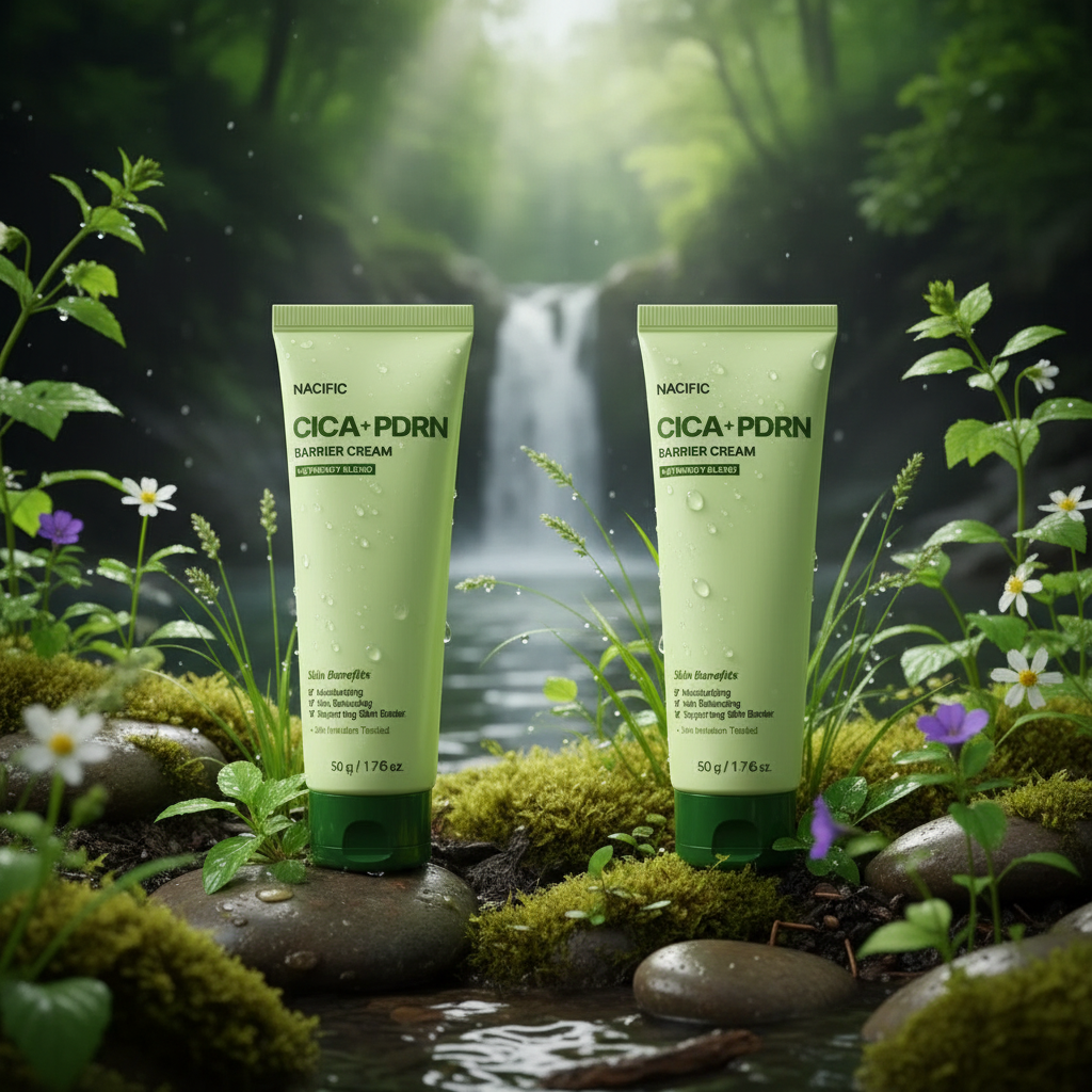 NACIFIC - Cica PDRN Barrier Cream - Regenerační krém s Cica a PDRN pro posílení kožní bariéry - 50 g