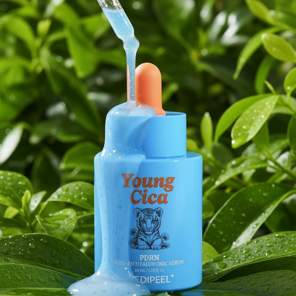 MEDI-PEEL - Young Cica PDRN Exo-Pin Hyaluronic Serum - Hyaluronové sérum s Cica, PDRN a Exo-Pin komplexem pro zklidnění a regeneraci pleti - 50 ml