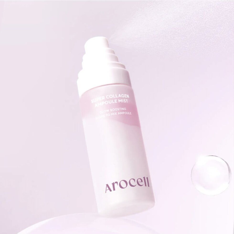 AROCELL - Super Collagen Ampoule Mist - Kolagenová ampule ve spreji - 80 ml