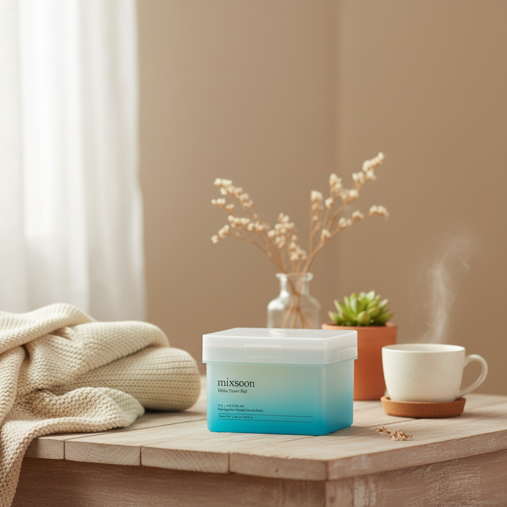 MIXSOON - Bifida Toner Pads - Intenzivně hydratační tamponky pro obnovu kožní bariéry - 120 ks/ 280 ml